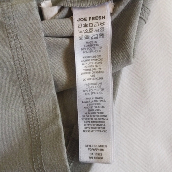 joe fresh active gray racer back activewear sporty tank top 3T toddler girls - Picture 5 of 6